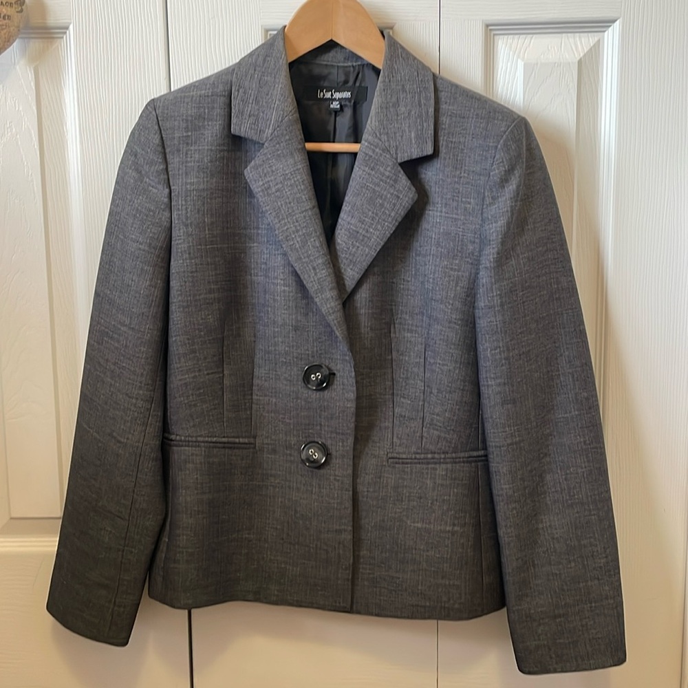 VINTAGE LE SUIT GREY JACKET